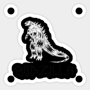 Godzilla Killing Sticker